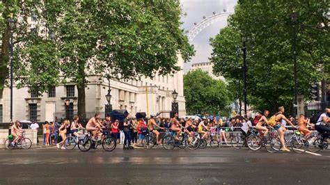 bike protest london|In pictures: the World Naked Bike Ride 2024 in London